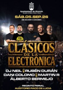 Clásicos de la Electrónica alargará la fiesta en Alcorcón con cinco horas de música