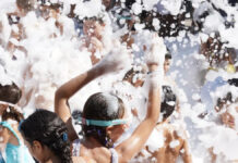 Castillos hinchables, fiestas de espuma y tren turístico: Alcorcón llena sus fiestas de actividades para niños