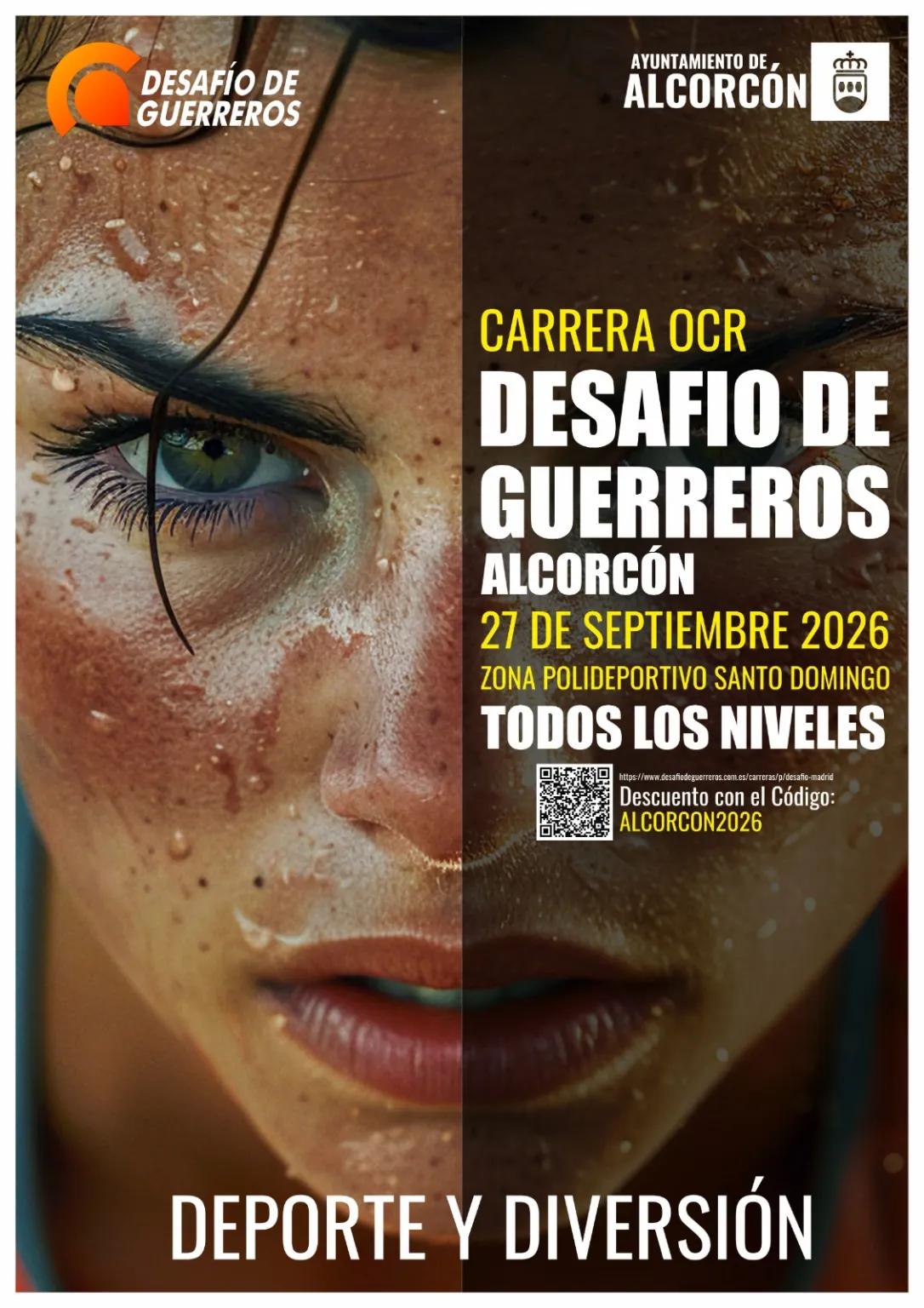 El Desafío de Guerreros llega a Alcorcón con una carrera de 10 kilómetros y plaza para el Mundial