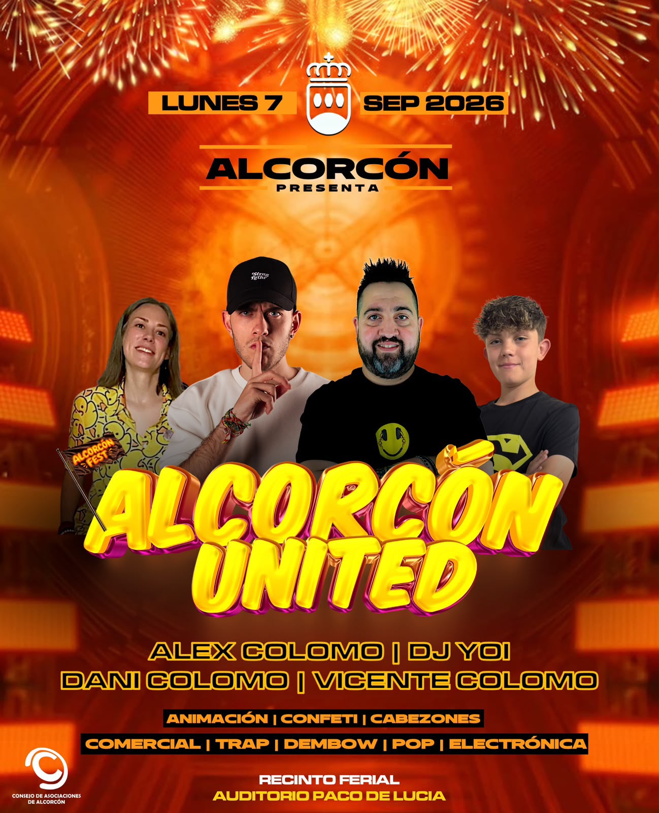 Noche de los Djs en las Fiestas de Alcorcón 2026: dónde y cuándo será