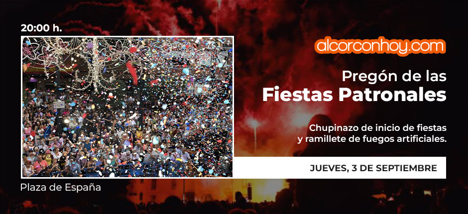 Pregón de las Fiestas Patronales | Programa Fiestas de Alcorcón 2026