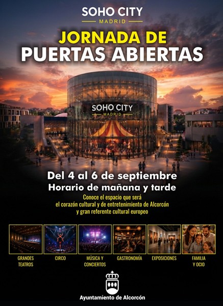 El CREAA de Alcorcón abre sus puertas en una semana: así será la visita al futuro Soho City