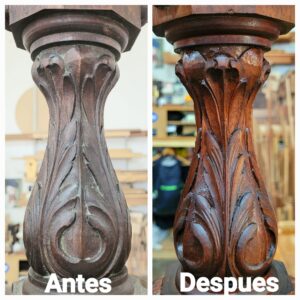 Nueva restauración de la carroza de la Virgen de los Remedios de Alcorcón