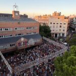 Alcorcón llena la Puerta del Ayuntamiento con una manifestación en apoyo a Ceuta