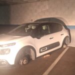 Nuevo robo en Alcorcón: sustraen las cuatro ruedas de un vehículo en un garaje