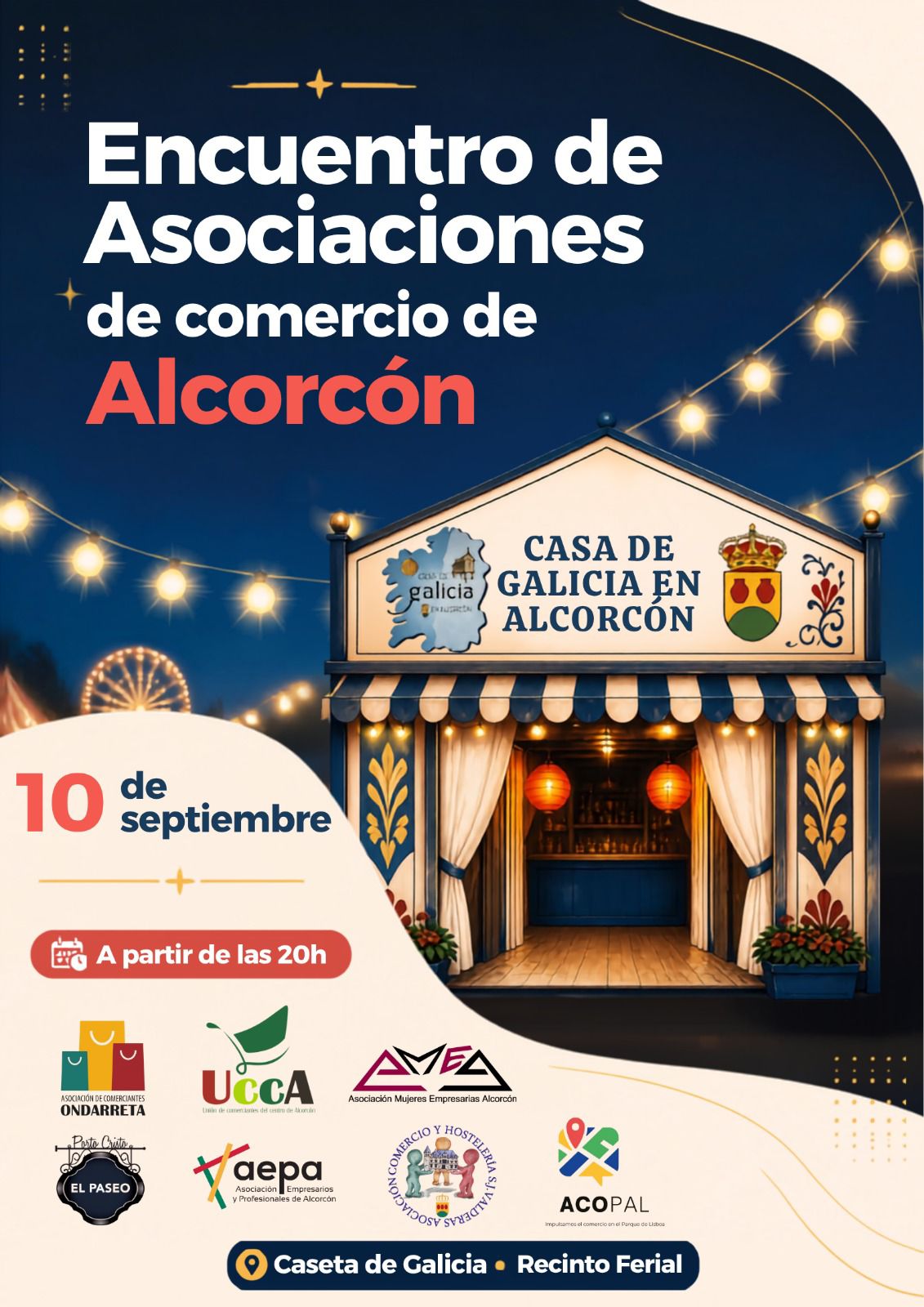 El primer gran encuentro del comercio de Alcorcón se celebra en estas Fiestas: fecha y lugar