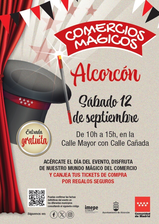 Vuelven los Comercios Mágicos en Alcorcón: espectáculos, promociones y regalos este sábado