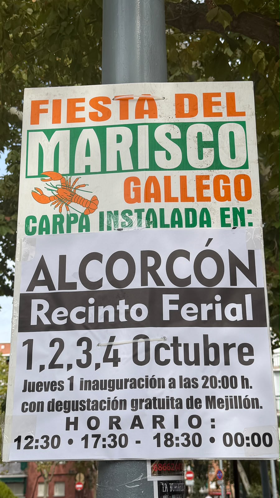 La Fiesta del Marisco Gallego vuelve a Alcorcón en su novena edición: fechas y ubicación