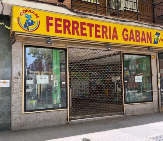 Alcorcón pierde uno de sus comercios más emblemáticos: cierra Ferretería Gabán en la calle Mayor