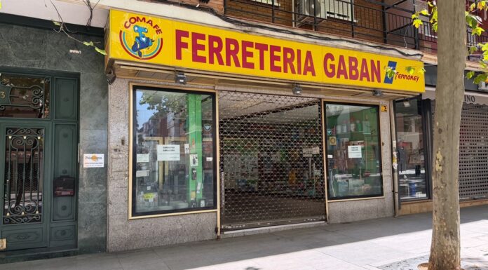 Alcorcón pierde uno de sus comercios más emblemáticos: cierra Ferretería Gabán en la calle Mayor