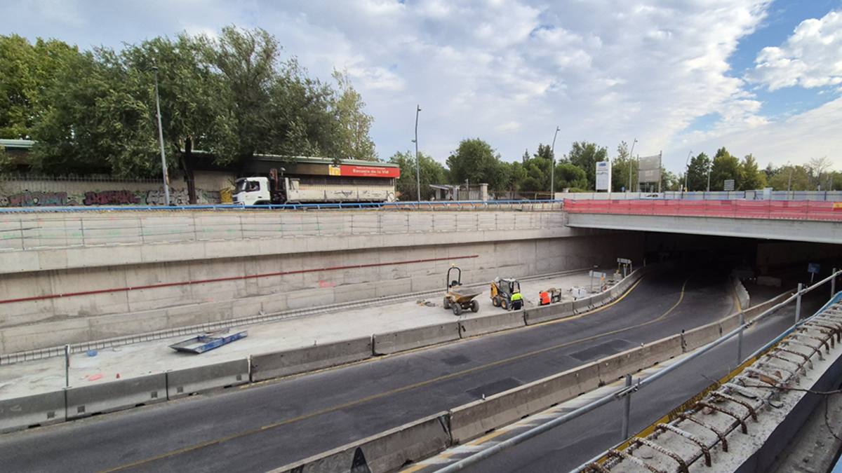 Más avances en las obras de la A-5 para los vecinos de Alcorcón: el túnel con la M-30 estará listo a final de año