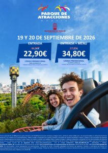 Alcorcón recuerda la oferta para ir al Parque de Atracciones a mitad de precio