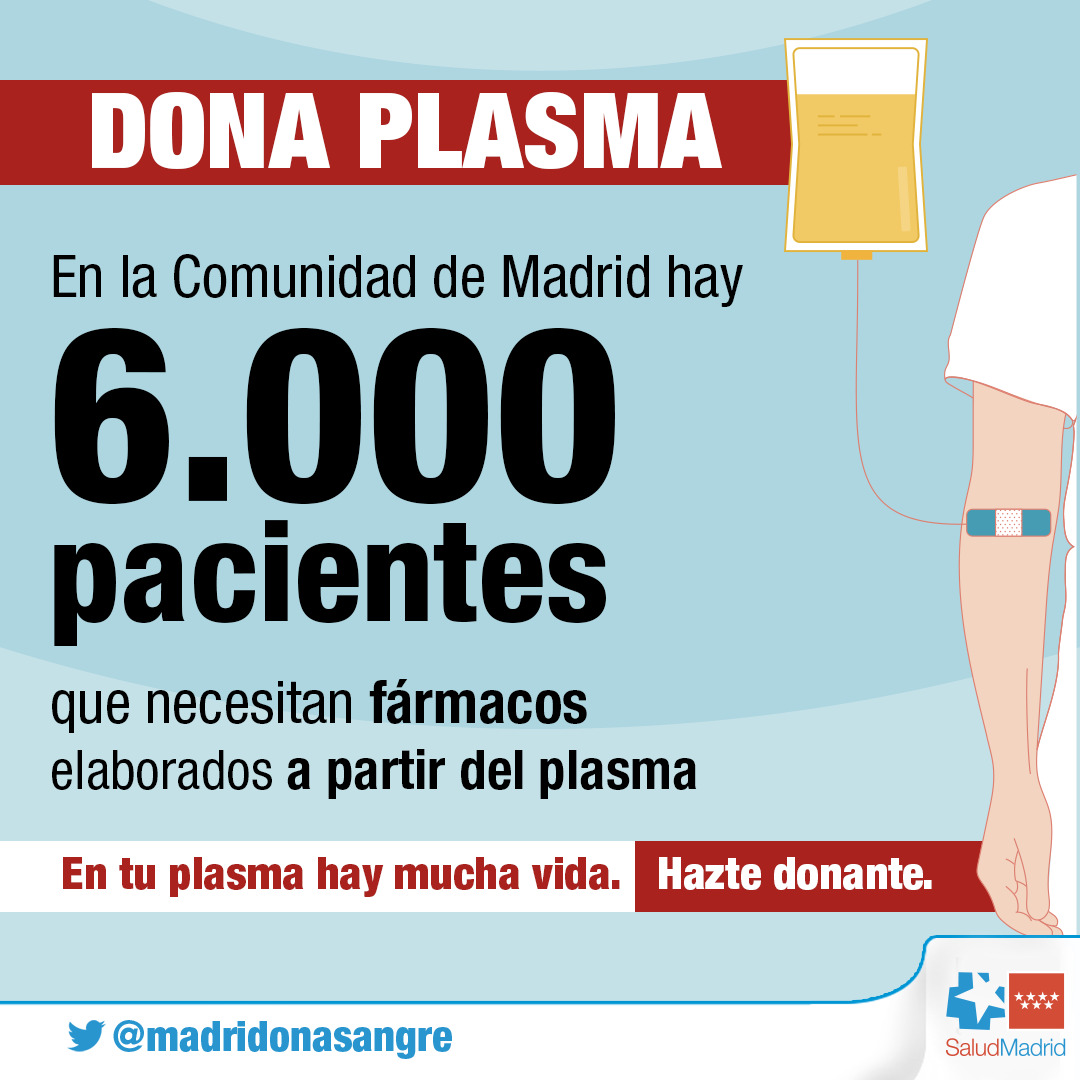 El Tour Plasma vuelve a la ciudad: cómo donar plasma en el Hospital de Alcorcón