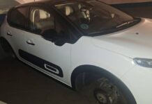 Nuevo robo en Alcorcón: sustraen las cuatro ruedas de un vehículo en un garaje