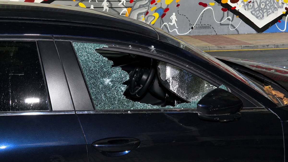 Noche de robos en Alcorcón: cuatro vehículos han sido asaltados en la misma calle