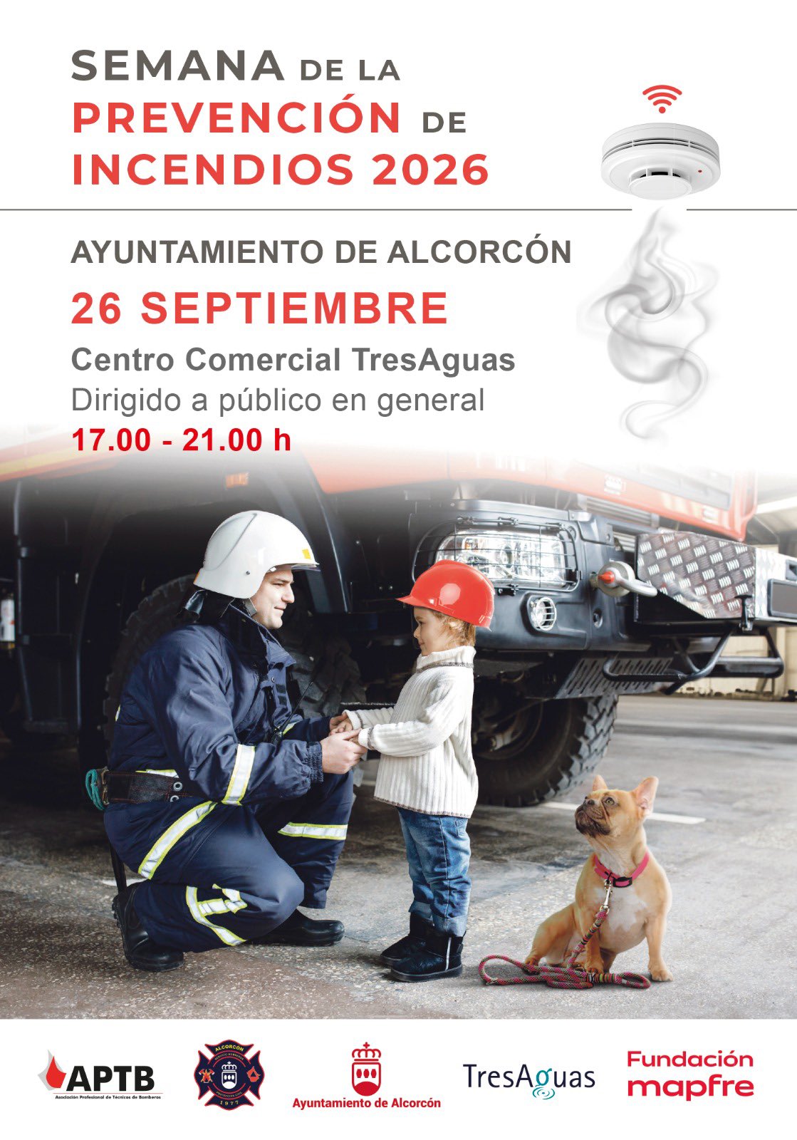 La XXI Semana de la Prevención de Incendios llega a Alcorcón: cómo actuar frente a uno y riesgos a prevenir