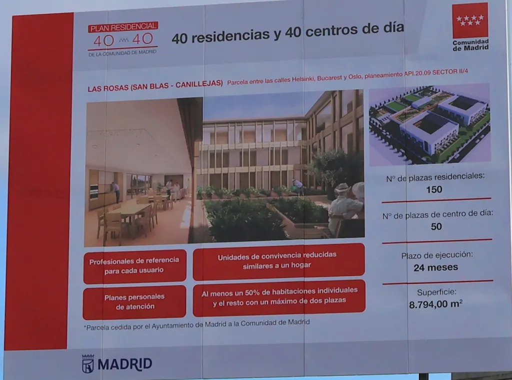 Alcorcón entra en el Plan 40/40 con nuevas viviendas para personas mayoresEl programa contempla más de 300 viviendas distribuidas entre Villa de Vallecas, Moratalaz, Alcorcón y Colmenar Viejo. En el caso de Alcorcón, el recurso estará dirigido a personas mayores con dependencia leve o moderada o que se encuentren en situación de vulnerabilidad.

La propuesta busca combinar alojamiento y atención con un mayor grado de autonomía para los residentes. Las viviendas estarán concebidas para que las personas mayores puedan mantener sus rutinas y capacidad de decisión, contando con los apoyos necesarios según sus necesidades.

Viviendas adaptadas y con tecnología de apoyo

El nuevo modelo incorpora diferentes soluciones destinadas a facilitar la vida cotidiana de los residentes y mejorar su seguridad.

Entre las medidas anunciadas por la Comunidad de Madrid se encuentran sistemas de domótica y teleasistencia, además de dispositivos de prevención de caídas y mecanismos de detección de humo e incendios.

La intención es ofrecer una atención adaptada a personas que no necesitan necesariamente el nivel de asistencia propio de una residencia convencional, pero que sí pueden requerir supervisión, apoyo o determinados servicios para vivir de forma segura.

El Plan 40/40 apuesta así por un modelo más próximo a las unidades de convivencia y los alojamientos adaptados, con diferentes niveles de atención en función del grado de autonomía de cada persona.

Todavía faltan detalles sobre el proyecto en Alcorcón

Aunque la Comunidad de Madrid ya ha incluido a Alcorcón entre los municipios que formarán parte del programa, todavía no se han concretado algunos de los principales detalles de la actuación.

Entre las cuestiones pendientes se encuentran el número exacto de viviendas que tendrá Alcorcón, su ubicación, el calendario de ejecución y el modelo de gestión.

La incorporación al Plan 40/40 supone, por tanto, la llegada prevista de un nuevo recurso para las personas mayores del municipio, aunque habrá que esperar a conocer la planificación concreta para determinar el alcance que tendrá el proyecto en Alcorcón.

La iniciativa introduce además una fórmula diferente respecto a la ampliación tradicional de plazas residenciales, al apostar por viviendas con apoyo que permitan a los mayores conservar una mayor autonomía sin renunciar a la atención que puedan necesitar.