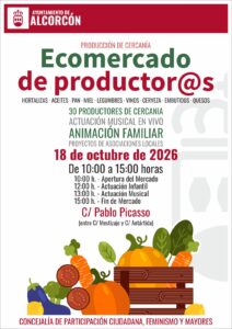 Alcorcón vuelve a apostar por el consumo de cercanía con una nueva edición del Ecomercado