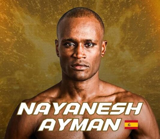 Nayanesh Ayman, el orgullo de Alcorcón, vuelve a la lucha por un título mundial de Muay Thai Nayanesh Ayman, el orgullo de Alcorcón, vuelve a la lucha por un título mundial de Muay Thai