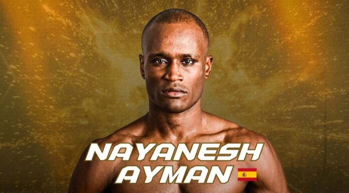 Nayanesh Ayman, el orgullo de Alcorcón, vuelve a la lucha por un título mundial de Muay Thai Nayanesh Ayman, el orgullo de Alcorcón, vuelve a la lucha por un título mundial de Muay Thai