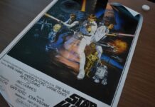Subasta de cartel de Star Wars