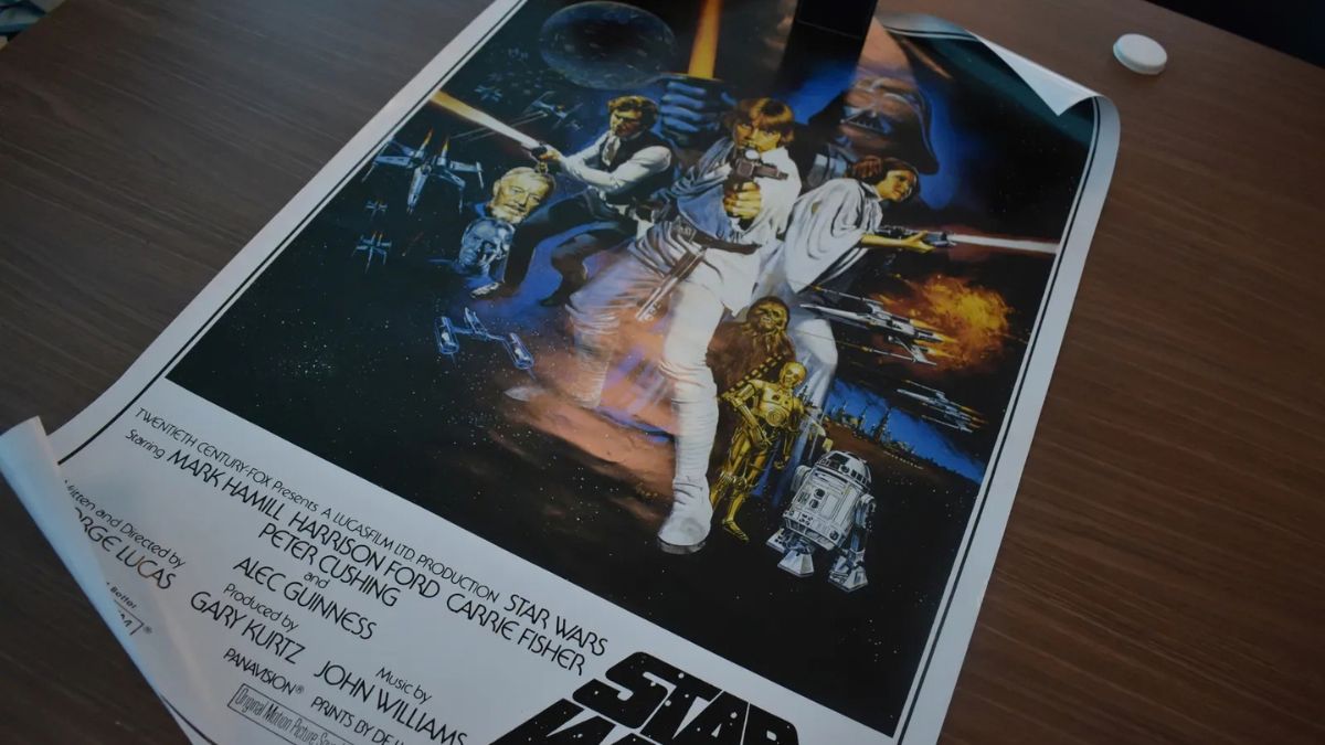Subasta de cartel de Star Wars Subasta de cartel de Star Wars