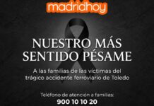 Nuestro más sentido pésame con las familias del accidente ferroviario