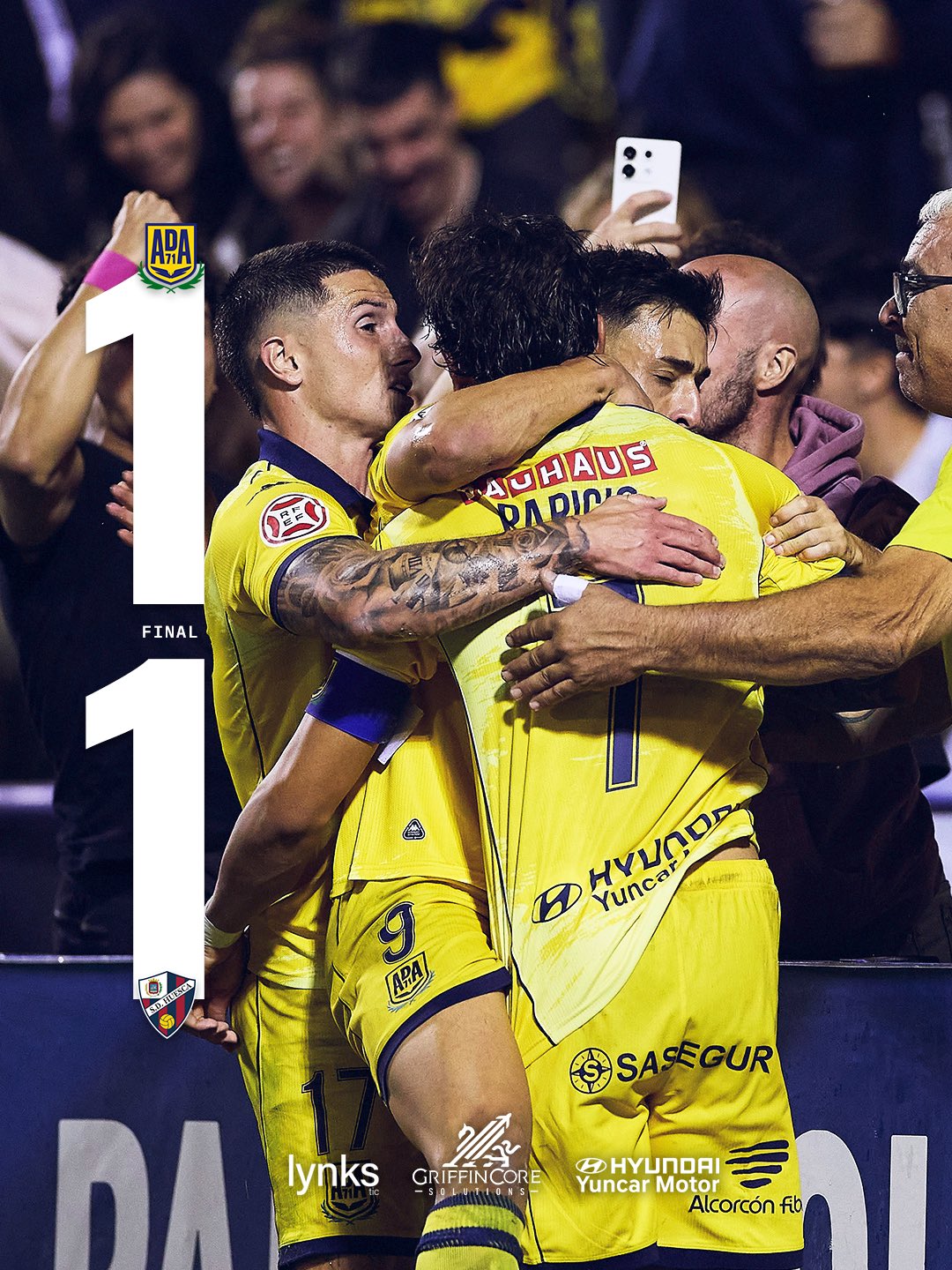 Doble empate y dos victorias: así ha sido el fin de semana para los equipos deportivos de Alcorcón