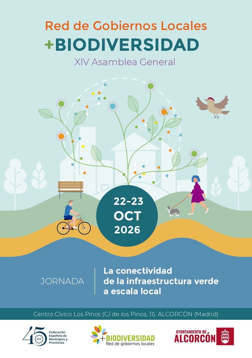 Más de 2.500 metros de parque lineal: el espacio verde de Alcorcón que centrará una jornada nacional