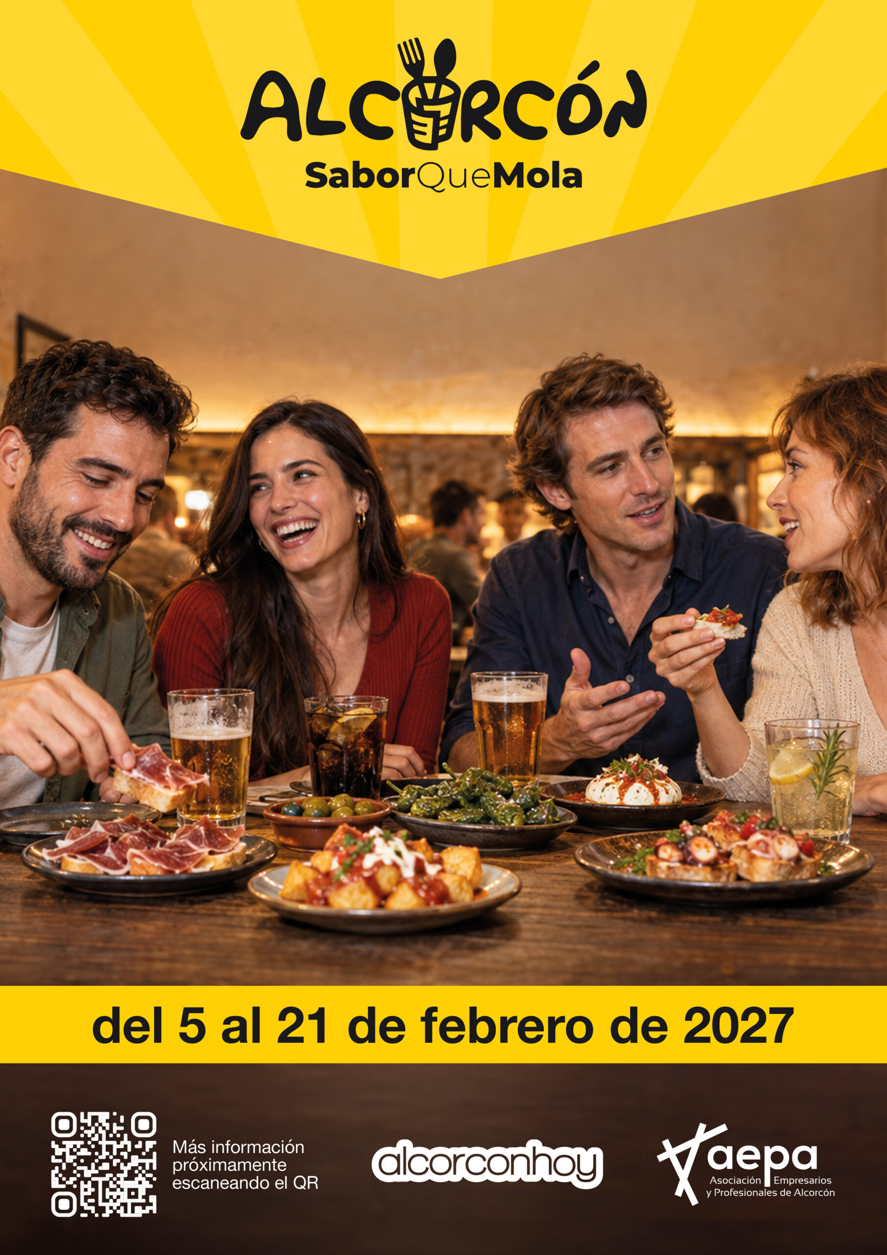 La cuarta edición de Alcorcón SaborQueMola ya está en marcha: la hostelería vuelve a ser protagonista