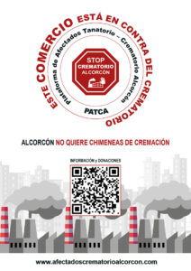 Alcorcón suma nuevos apoyos contra el tanatorio-crematorio: los negocios se unen a la protesta vecinal