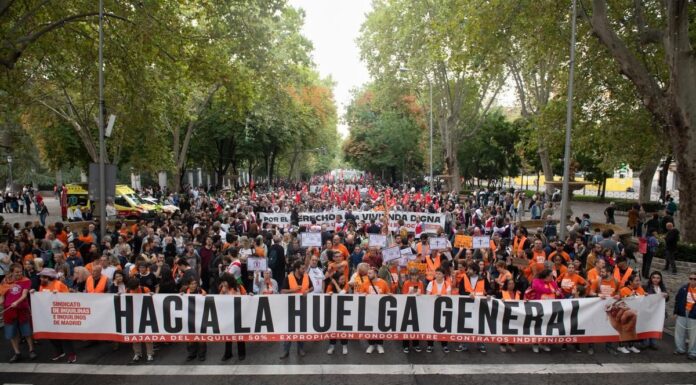 Alcorcón se prepara para la huelga general por la vivienda: CCOO y UGT respaldan el paro del 11 de noviembre