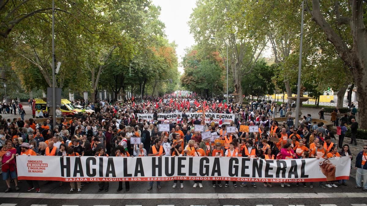 Alcorcón se prepara para la huelga general por la vivienda: CCOO y UGT respaldan el paro del 11 de noviembre