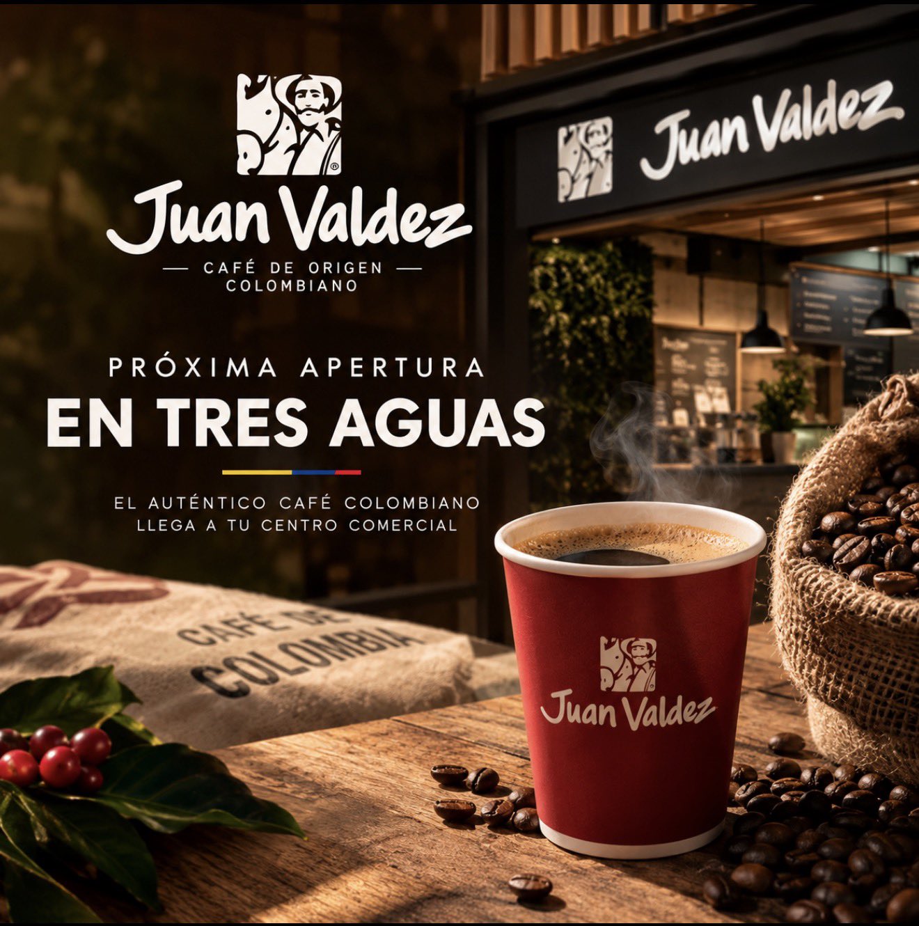 Alcorcón tendrá nuevo café colombiano: Juan Valdez prepara su apertura en la ciudad