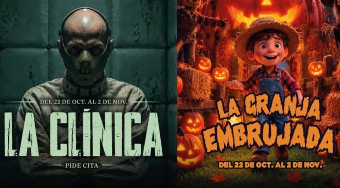 X-Madrid celebra Halloween con dos pasajes: una clínica de terror y una granja encantada llegan a Alcorcón