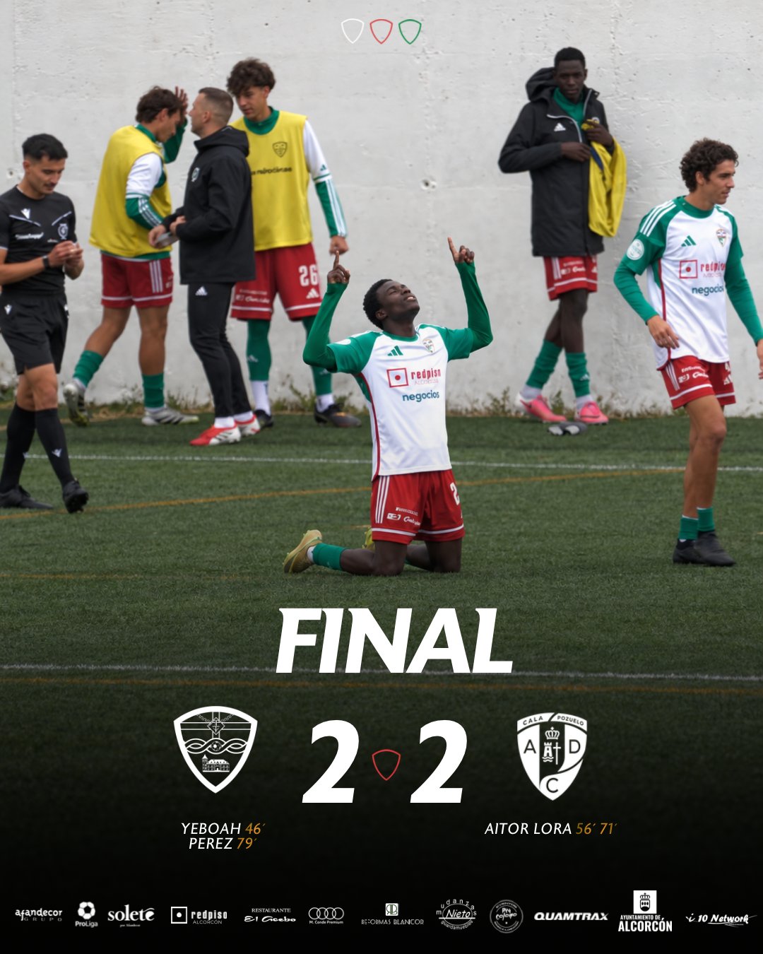 Doble empate y dos victorias: así ha sido el fin de semana para los equipos deportivos de Alcorcón