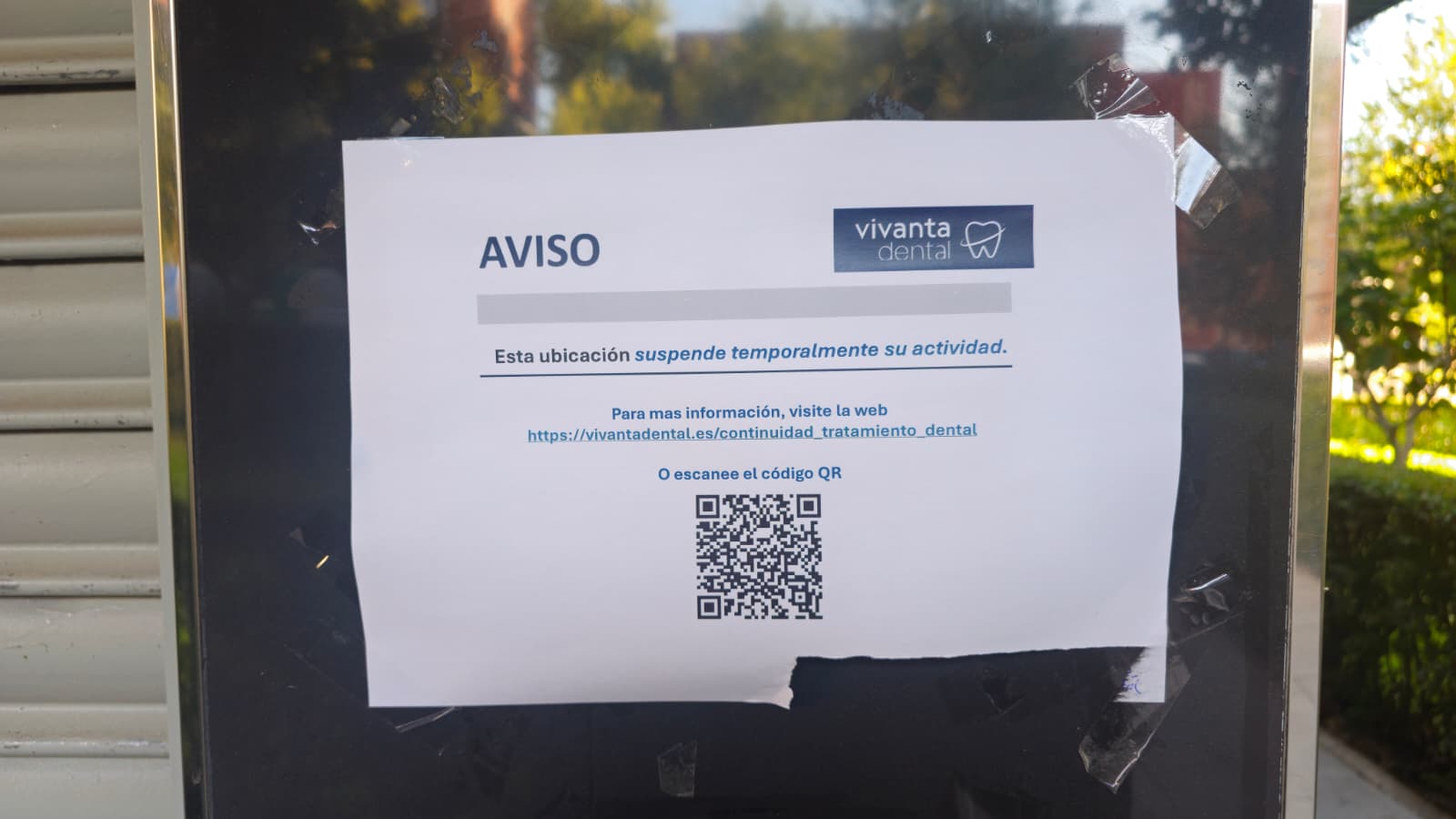 Vivanta cierra en Alcorcón: miles de pacientes afectados con sus tratamientos dentales en curso